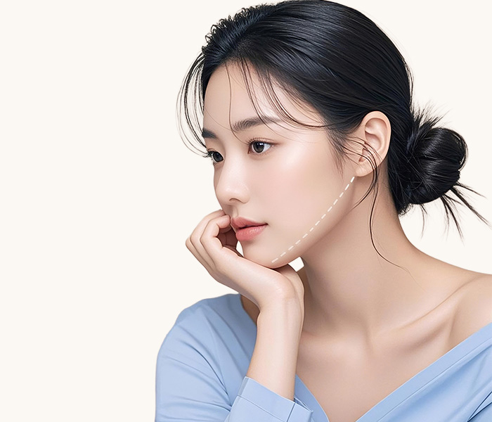 실리프팅 모델 사진